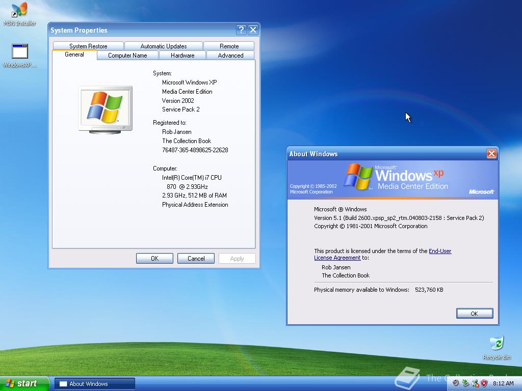 windows xp media center edition